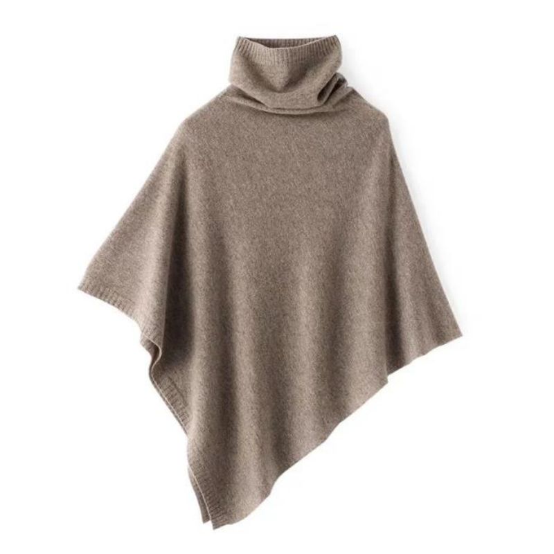 Mongola di lusso Real Pure Pure Pure 100% Cashmere Wool Cape Sighi