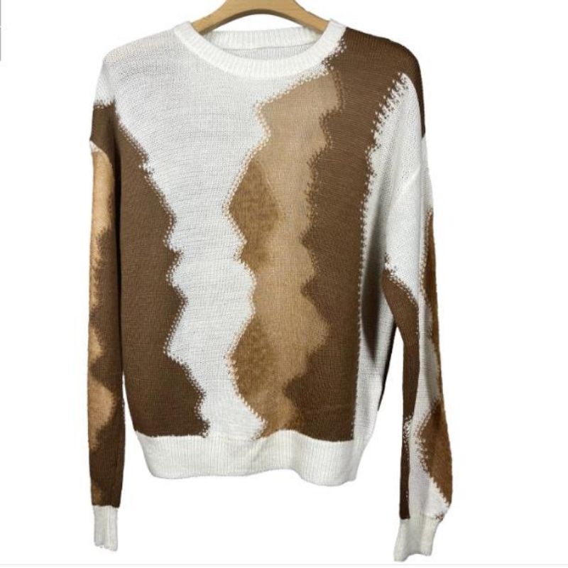 Magitore pullover di lana mohair alla moda